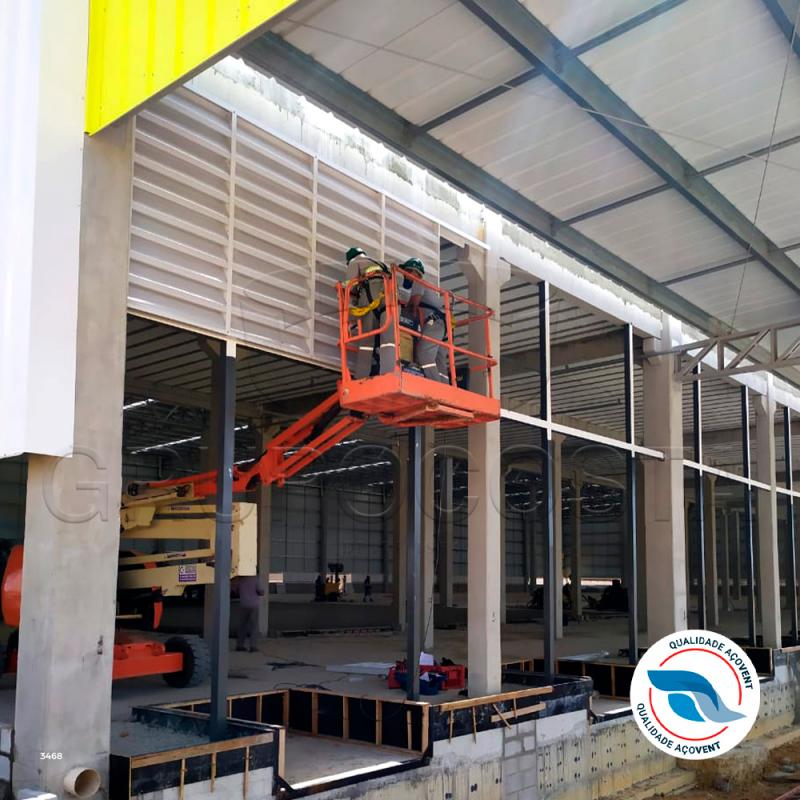 Veneziana para galpão industrial preço